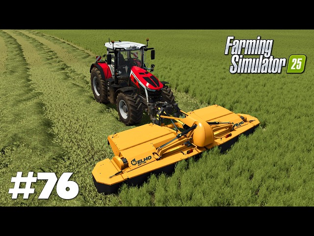 Sianokosy - Farming Simulator 25 | #76