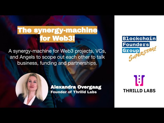 The Startup that Connects Web3 Projects with Investors and Other Opportunities - Thrilld Labs!