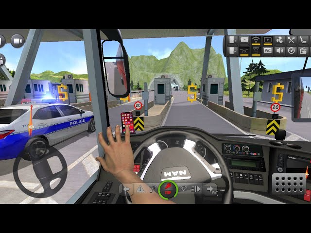 Bus Simulator : Ultimate | High Speed 🛣🚨🚄 | MAN | Zuuks | Mobile Gameplay | Drive with Devil 😈