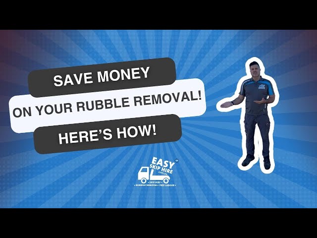 💪 SAVE MONEY ON YOUR RUBBLE REMOVAL!💲 - Easy Rubbish Removal