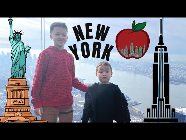 Kids FUN in New York City Family Vacay! TOP FUN Guide in NEW YORK Christmas Statue of Liberty Boat