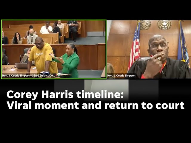 Corey Harris: From viral court hearing tied to suspended license to return to face Judge Simpson