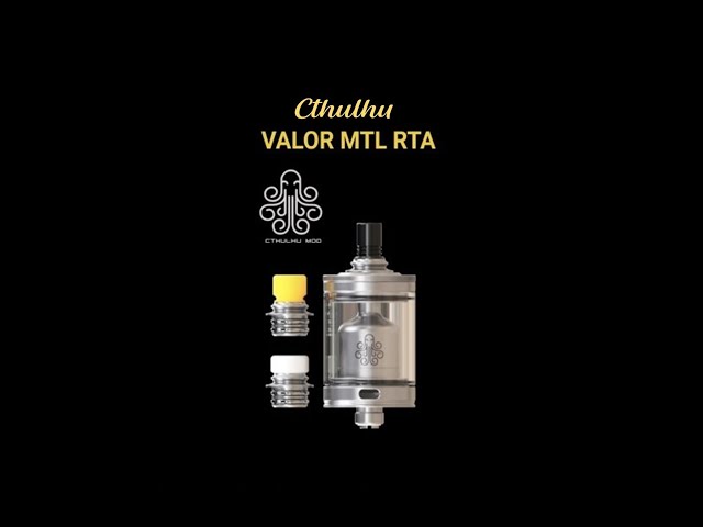 Cthulhu Valor MTL RTA | Full & detailed review | Spoiler!! No brainer for the price!!