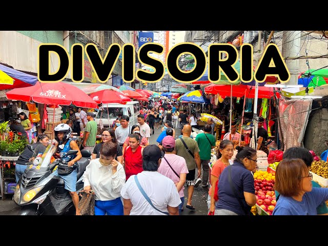 The BUSTLING Market Day in DIVISORIA || Philippines @kusinanijunior