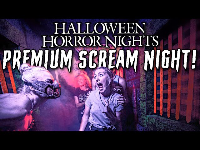 Experience Halloween Horror Nights 2024 EARLY WITH LOW CROWDS! HHN Premium Scream Night Announced!