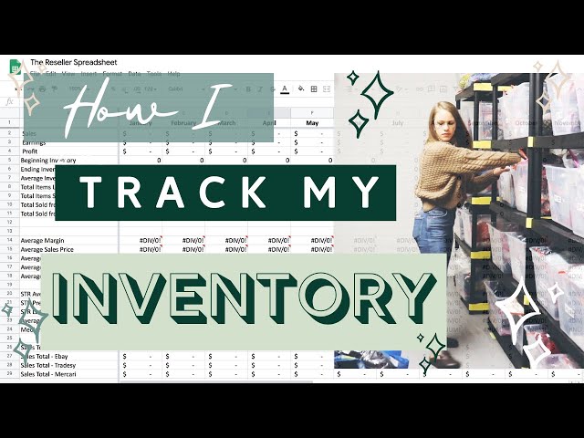 My Inventory System & Spreadsheet for Reselling on Poshmark & Ebay