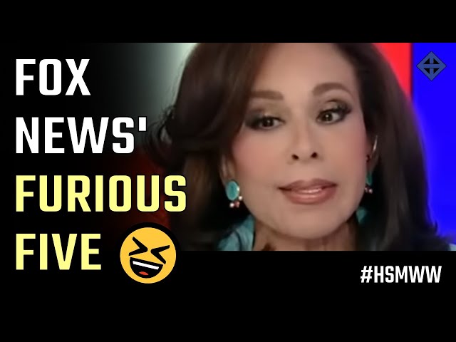 The Furious Five: Judge Jeanine and The Five take Trump Indictment news badly 😁🍿