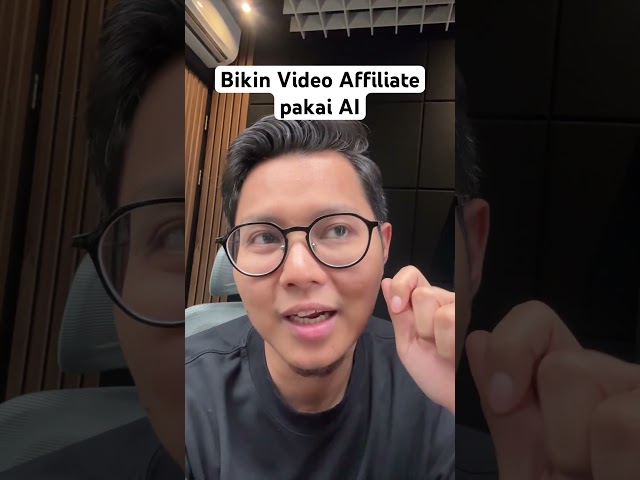 Simpel!! Cara Buat Video Promosi Produk Afiliate Pakai AI