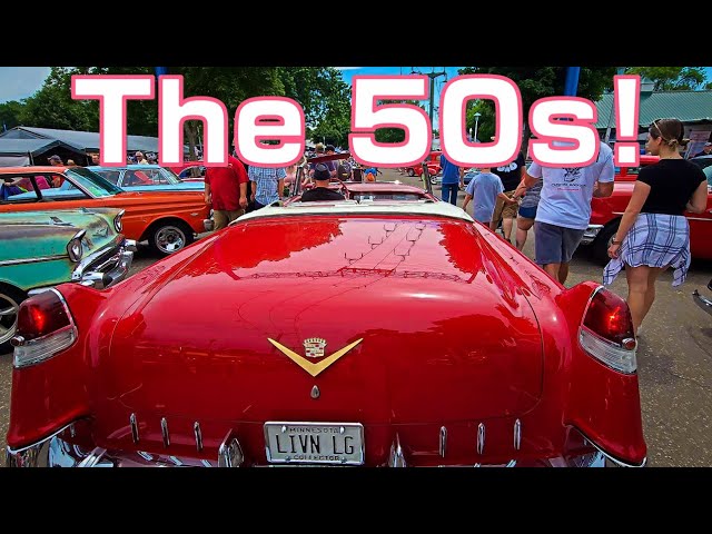 MSRA Back to the 50s classic car show footage Samspace81 vlog 50s 40s 30s 20s old automobiles only!