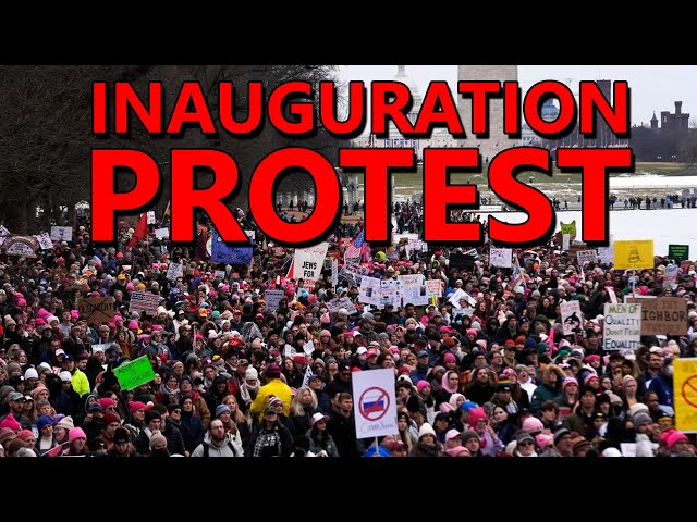 LIVE From Trump Inauguration Protest in Washington, D.C.