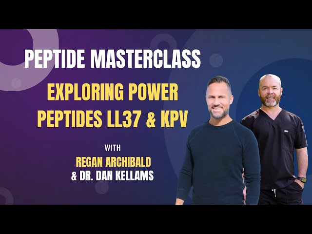 Peptide Masterclass: Exploring Power Peptides LL37 & KPV