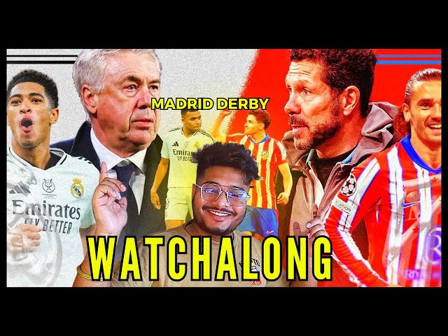 Real Madrid VS Atletico Madrid WATCHALONG LIVE REACTION