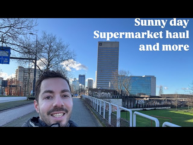 Vlog : Sunny day,supermarket haul and more