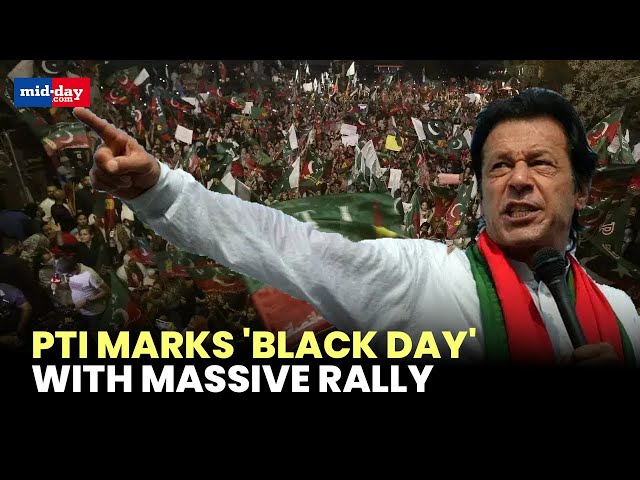 PTI stages massive rally for Imran Khan’s freedom, observing 'Black Day' over election fraud