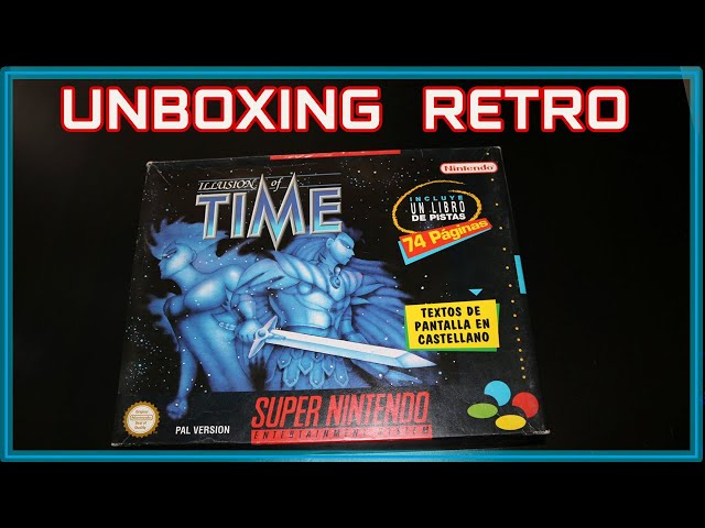 Unboxing Retro - Illusion Of Time  - Super Nintendo