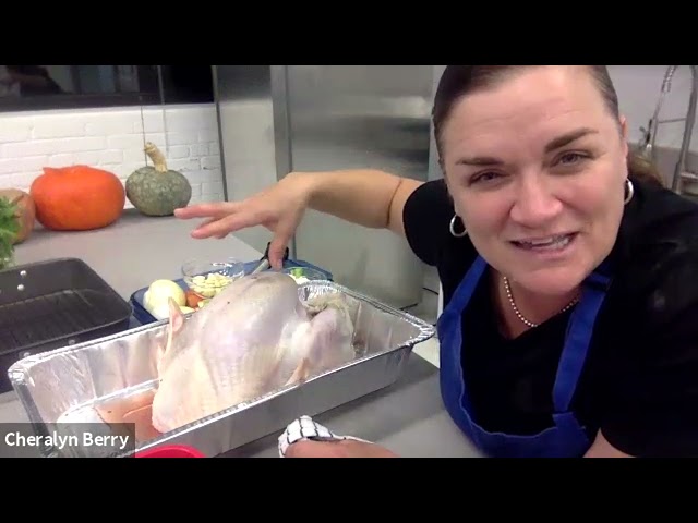 Thanksgiving Meal Cooking Class, Part 2: The Turkey