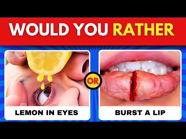 Would You Rather...? Hardest Choices Ever! 😱⚠️ EXTREME Edition