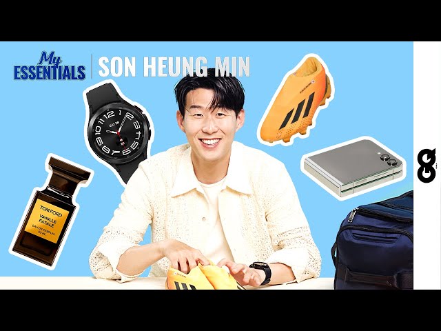 10 Things Son HeungMin Can't Live Without