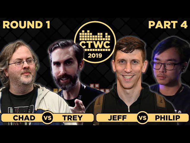 2019 CTWC Classic Tetris Rd.1 - Part 4  - JEFF/MICROBLIZZ + CHAD/TREY