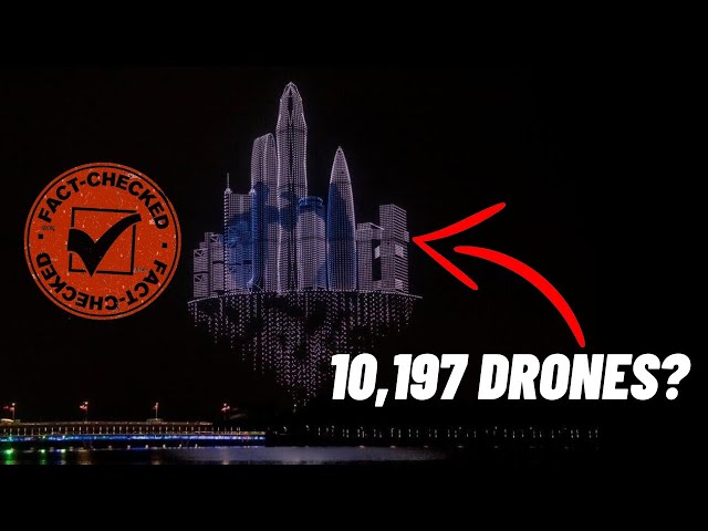 10,197 Drone Light Show. This Is Just The Beginning!