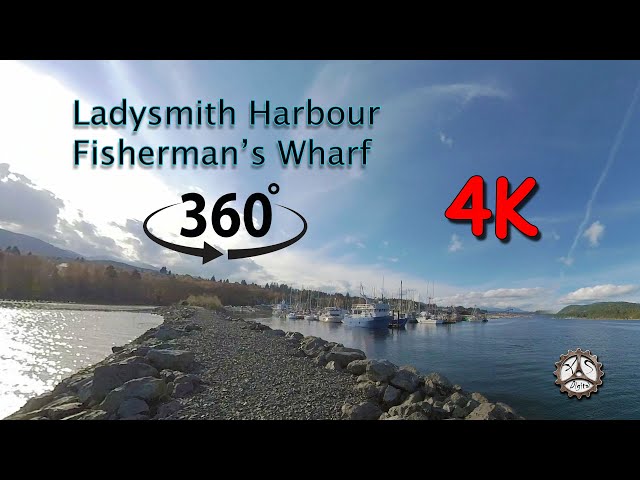 360 video Fisherman’s Wharf  Ladysmith Vancouver Island