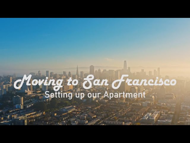 San Francisco Move-In Vlog | Buying Furniture and Apartment Walkthrough