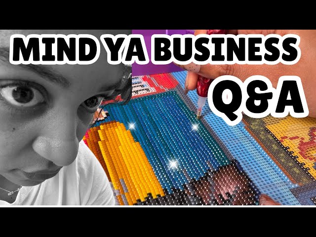 Answering your Questions While I Diamond Paint | Q&A