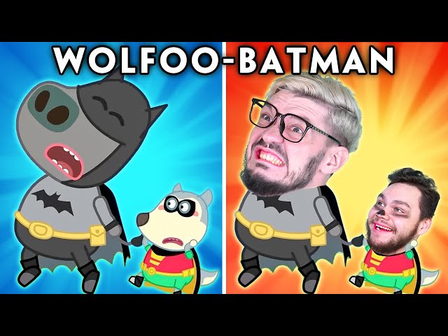 SUPERHERO WOLFOO WITH ZERO BUDGET! - FUNNIEST MOMENTS OF SUPERHERO WOLFOO