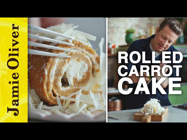 Fluffy Rolled Carrot Cake | Jamie's £1 Wonders & Money-Saving Meals | Channel 4, Mondays, 8pm