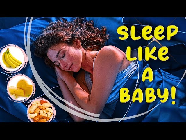 Secrets to DEEP SLEEP - What To Eat 30 Minutes Before Bed