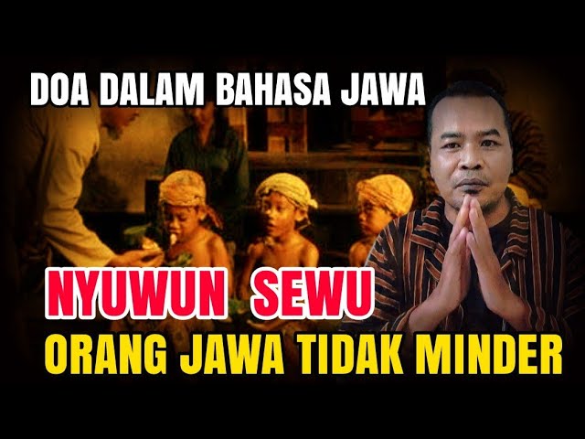 JANGAN MINDER JADI ORANG JAWA NUSANTARA