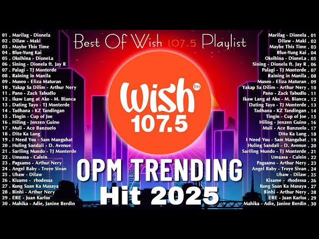 (Top 1 Viral) OPM Acoustic Love Songs 2025 Playlist 💗 Best Of Wish 107.5 Song Playlist 2025