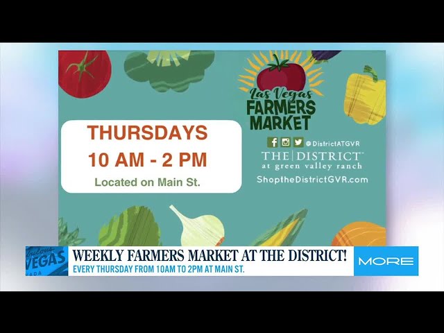 Farmer's Market at the District