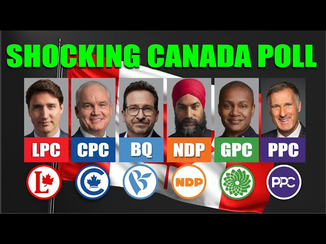 SHOCKING NEW Canada Popular Vote Projection | Poliwave Seat Projection