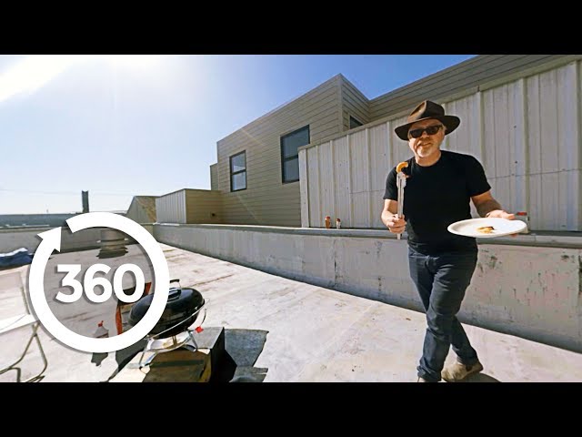 Shrimp on the Barbie | MythBusters (360 Video)