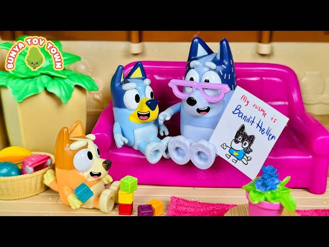 BLUEY Letter - Minisode Parody  | Pretend Play with Bluey Toys