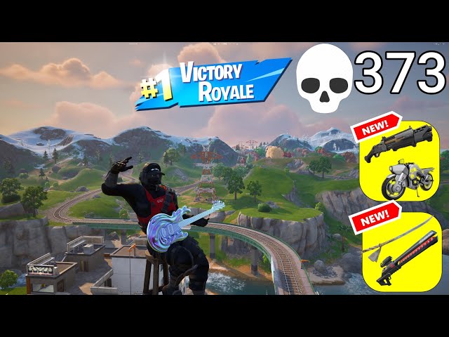 373 Elimination Solo Vs Squads "Zero Build" Gameplay Wins (Fortnite chapter 6 PC)