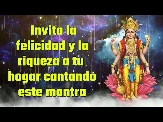 Invita alegría y riqueza a tu hogar con este mantra Chant