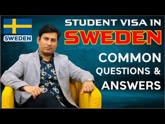 Student Visa in Sweden Common Questions and Answers || Study in Sweden from bd |