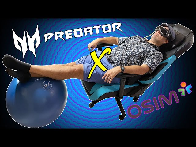 Predator x OSIM Gaming Massage Chair - UNBOX, SETUP, TEST [4K]