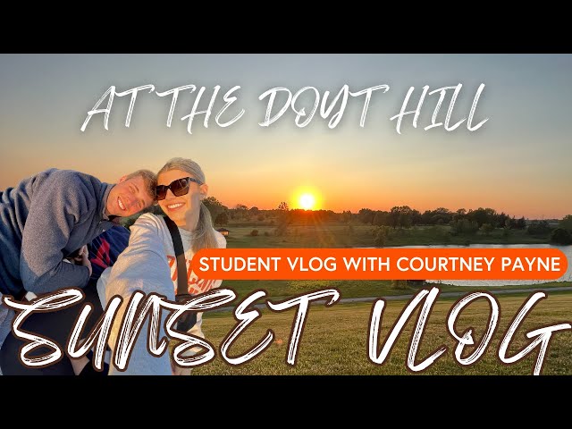 College Student Vlog - A Day in the Life at BGSU, Summer Sunset Edition