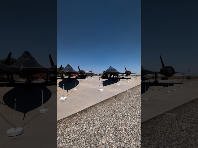 SR71 and A12 side-by-side U2 in the background #aviation #airplane #aviationvideo #planespotting