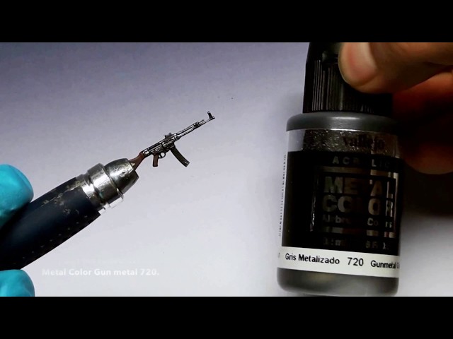 PAINTING A GUN IN 1/35 SCALE