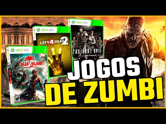 10 MELHORES Jogos De APOCALIPSE ZUMBI do XBOX 360 !!!