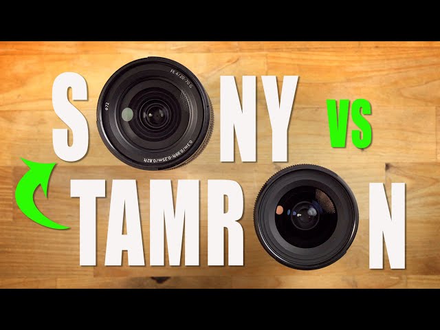 Sony 20-70mm f/4 G Lens Review & vs Tamron 20-40mm f/2.8 Lens