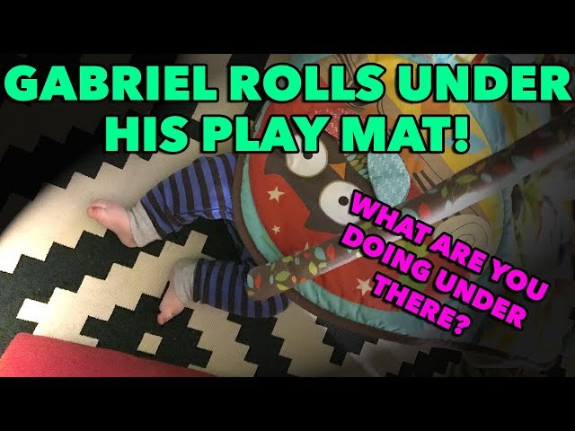 Video Extra: Gabriel Rolls Under His Play Mat