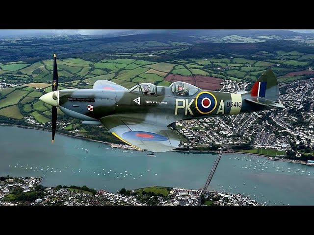 Spitfire Flight - Dunkeswell Airfield to Outskirts of Plymouth - 21 September 2023