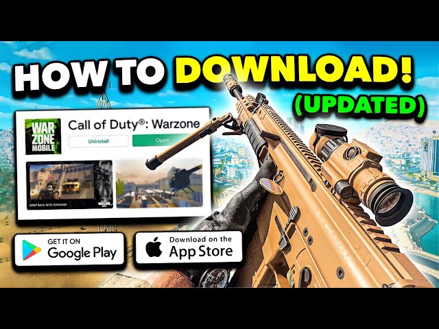 HOW TO DOWNLOAD WARZONE MOBILE on iOS/Android! UPDATED Easy Tutorial! (BEST VPN, Tips, Settings)