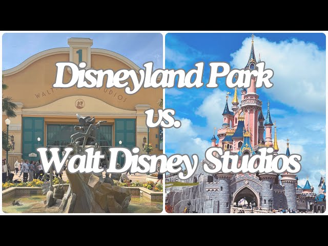 Disneyland Park vs. Walt Disney Studios: Welcher Park ist das Geld wirklich wert? Der Vergleich!😱✨