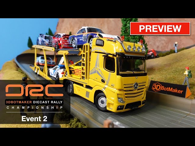 Diecast Rally Championship 2021 Event 2 PREVIEW